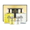 24K Gold Men's Skincare 2-Piece Set (Free Gift = Peach Flower Cream [for Men])