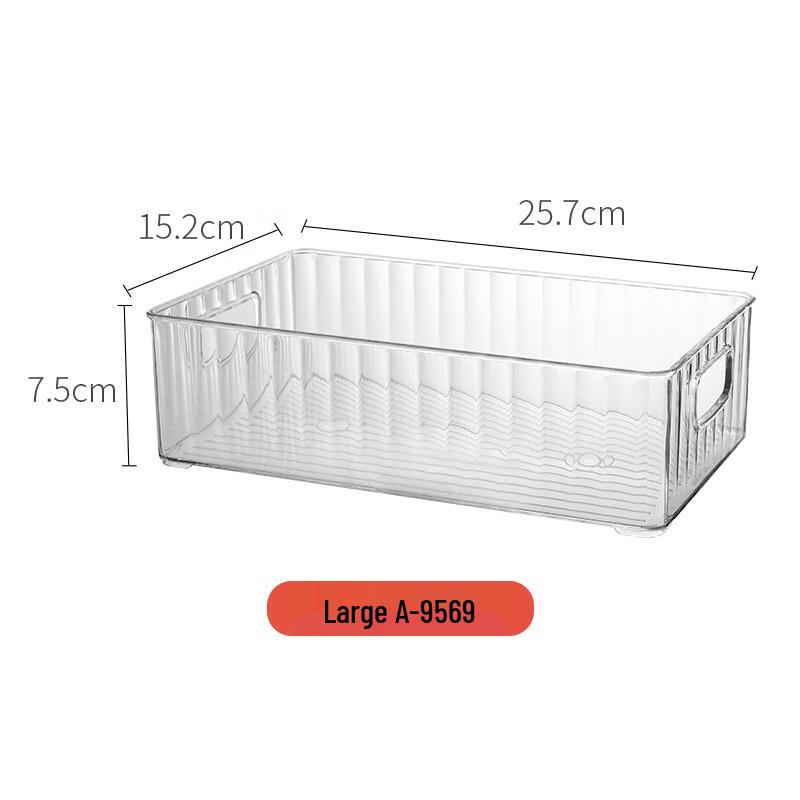 

Striped Transparent Food Storage Box Set