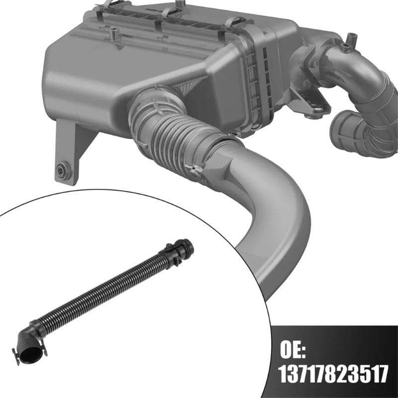 Impact Resistant Engine Ventilation Tube for 316i 328i 335i 340i 418i 420i 430i F33 F34 F36 Enhances Airflows Efficiency