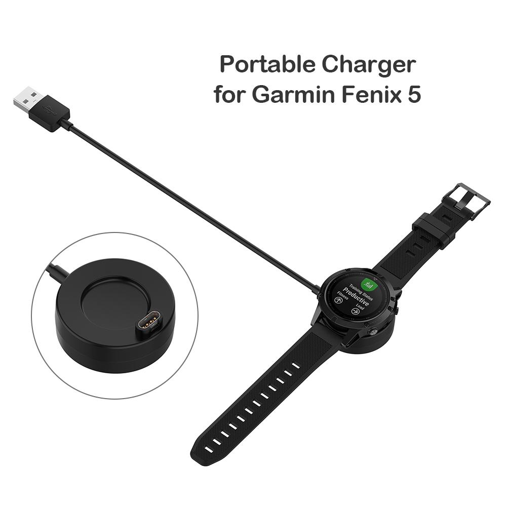 Charger Dock Data Cable Portable Smart Watch Fast Charger Dock Cradle Charging Sync Data Cable for Garmin Fenix 5