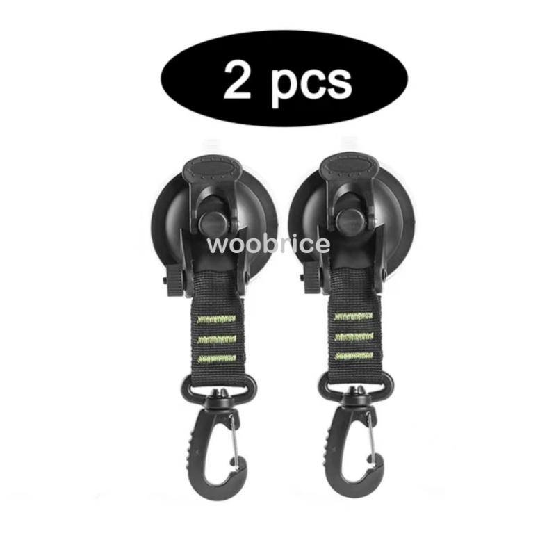 Tent Fixing Hook Hooks Car Travel Climbing Portable Clothes Rack Vacuum Heavy Duty Coat Hangers Suction Cups Camper