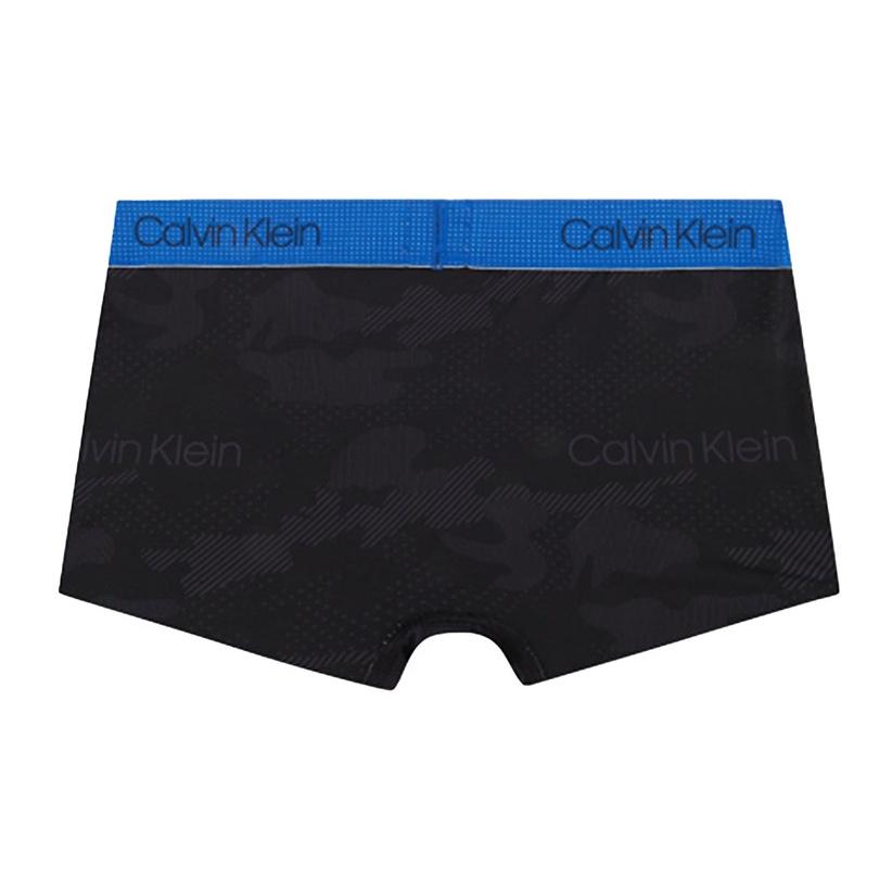 Calvin Klein Air Seamless Series Camouflage Patterned Boxer Briefs Men underwear Black NB2805-KDU