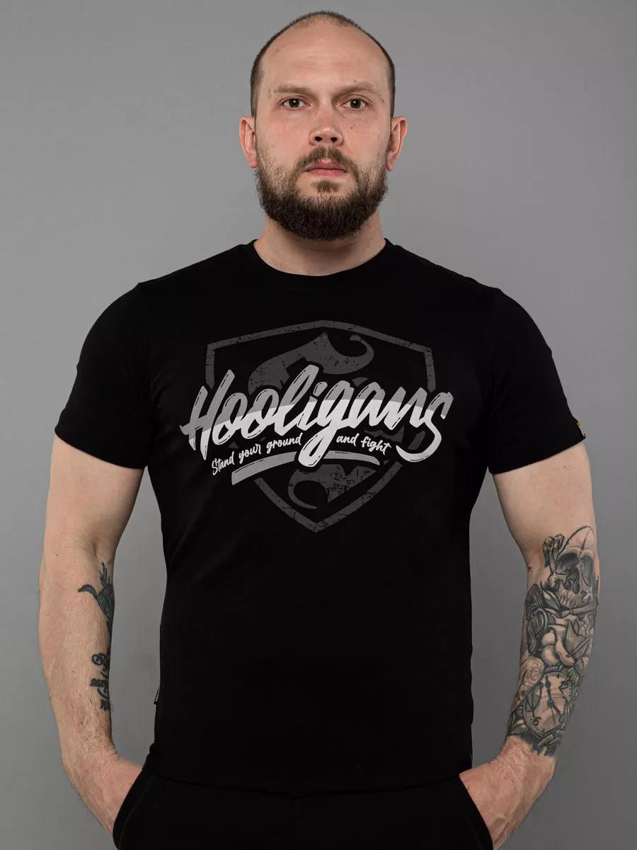 Cotton T-shirt with Design Heroes print 4XL