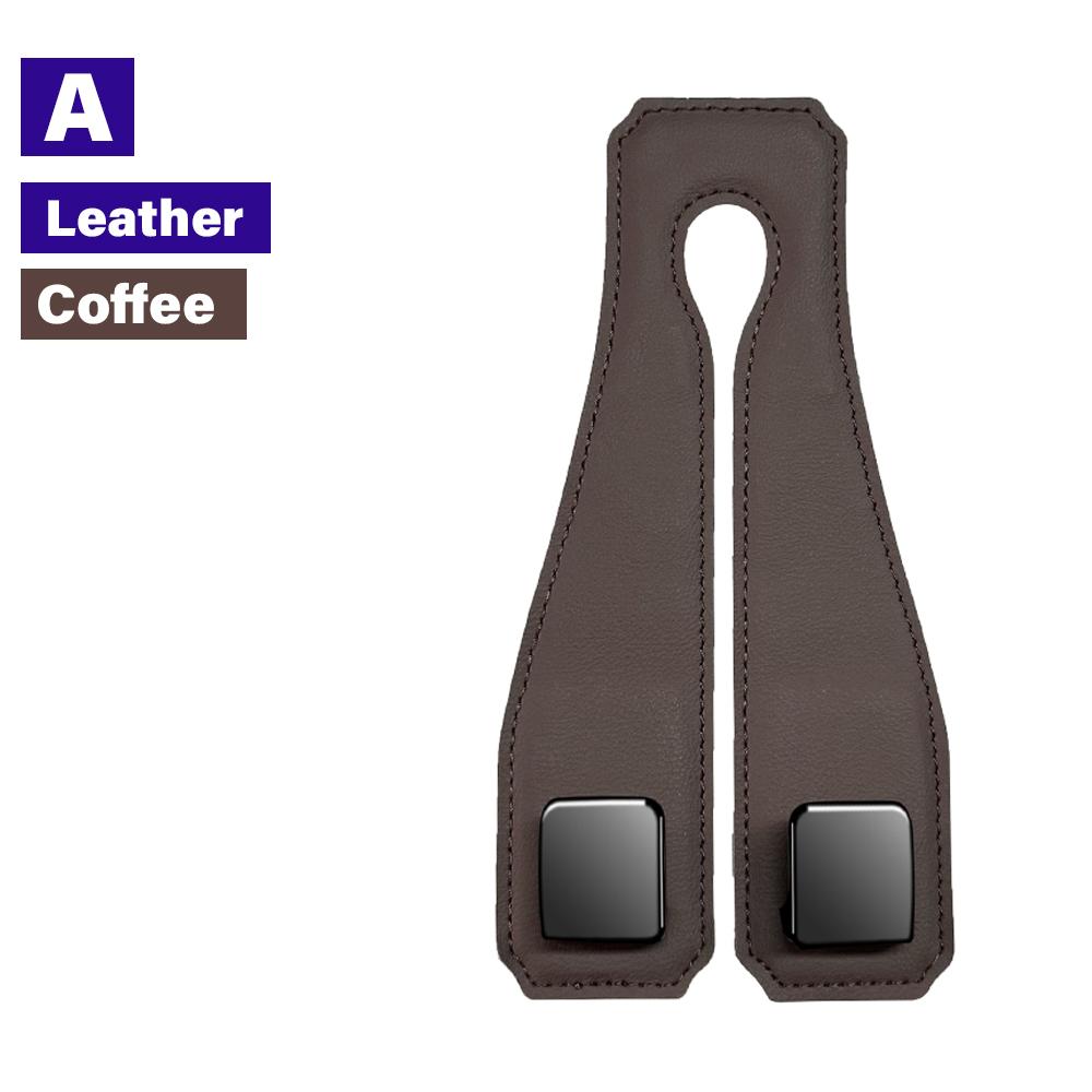 Crochet universel pour appui-tête de voiture, crochet double pour siège arrière en daim de qualité supérieure, capacité de charge de 20 kg, crochet en alliage, accessoires pour outils
