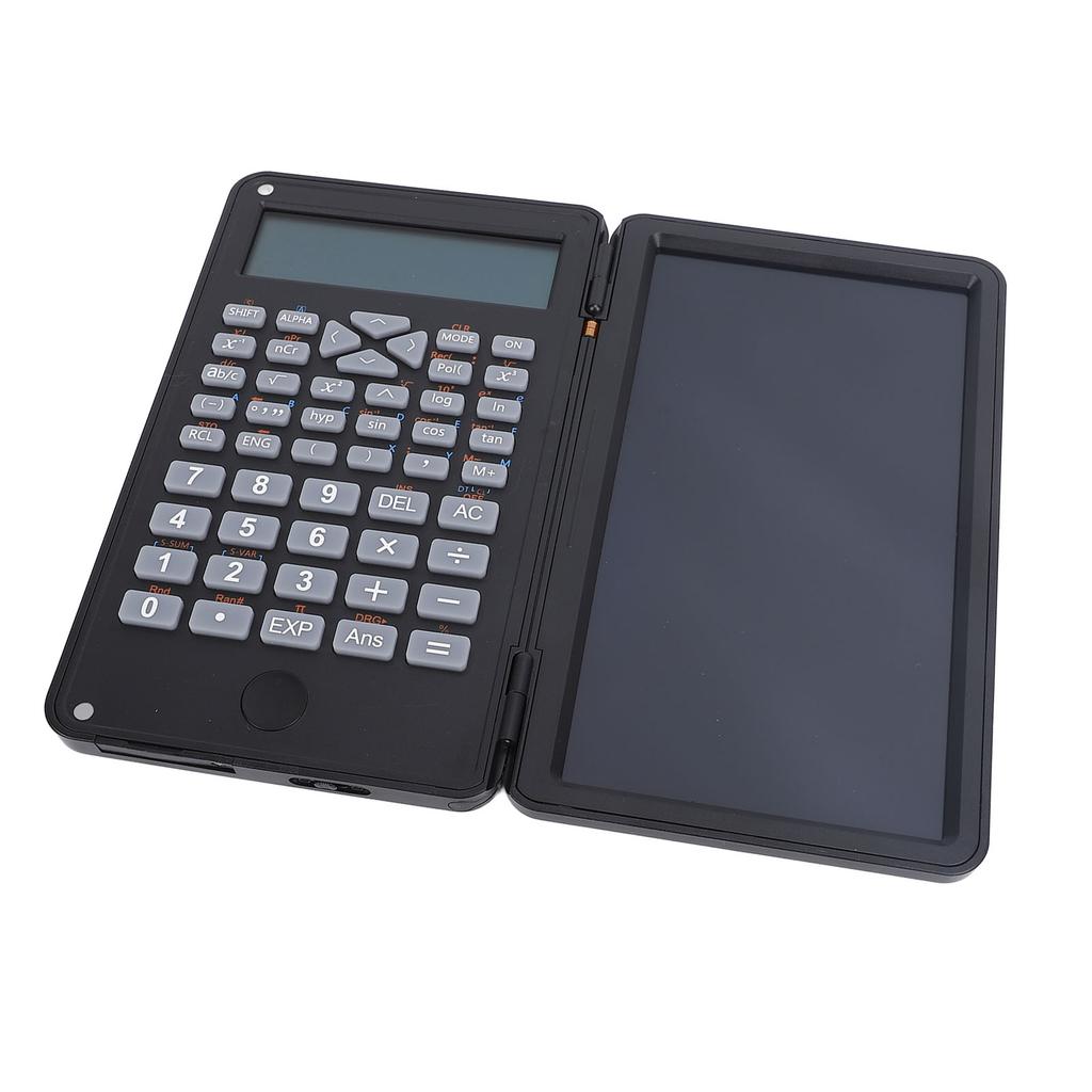 Desktop Scientific Calculator 2 Line Display with 6 Inch LCD Writing Tablet Foldable Calculator for Home School Office