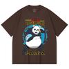 230 g/m² 100 % Baumwolle Jujutsu Kaisen V62 Panda-Print Unisex Schweres Baumwoll-T-Shirt