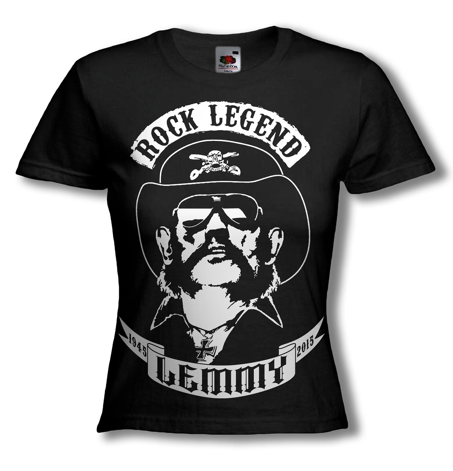 LEMMY 100% Cotton T-shirt Mens Tees Top / MOTORHEAD - Lemmy Kilmister TRIBUTE - Ladies 100% Cotton T-shirt Mens Tees Top / ALL SIZES S
