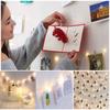 20PCS Photos Pictures Clamp Clips for Fairy String Light Home Party Daily Use DIY Decoration Christmas Xmas Thanksgiving Present Gift Portable