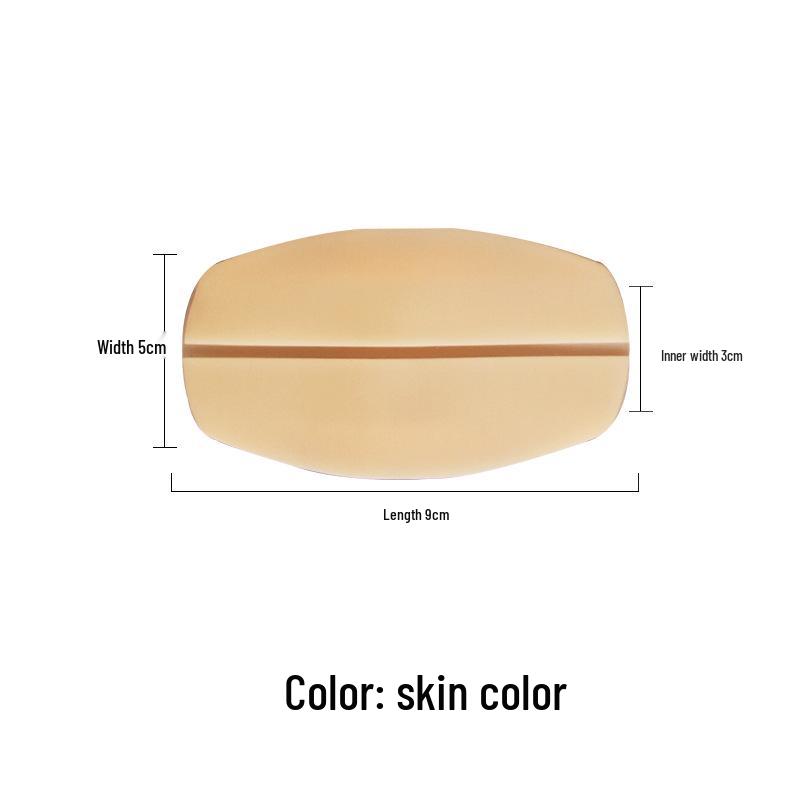 Transparent Silicone Anti-Slip Shoulder Pads for Bras - Soft Decompression Design