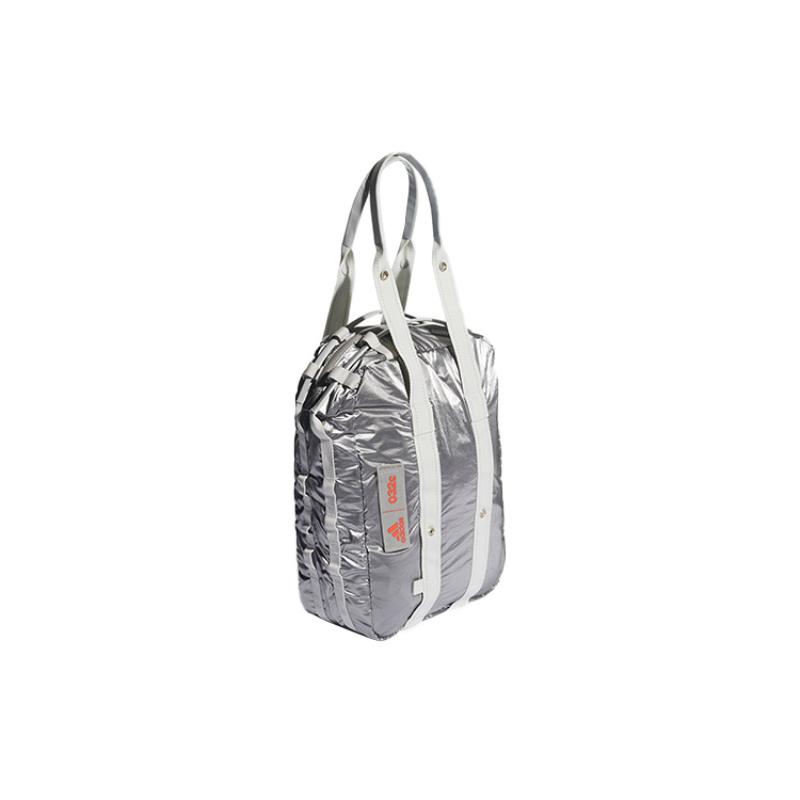 Adidas Originals Trefoil 032C Collaboration Polyurethane Handbag Unisex Light Gray Adidas H62026