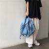 Dámská džínová crossbody taška Velkokapacitní taška přes rameno