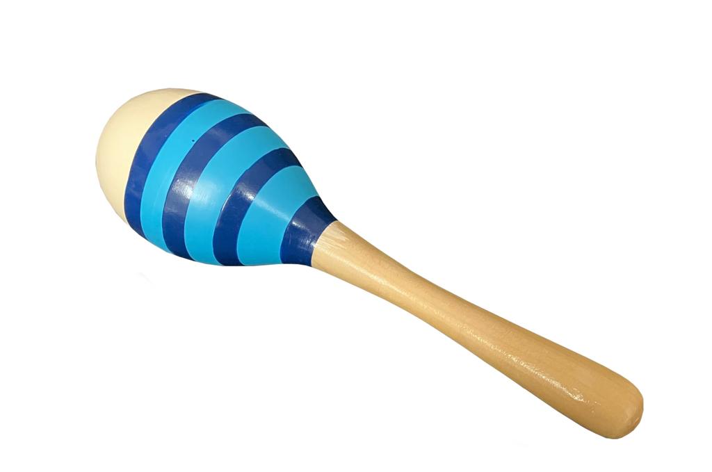 Toy Wooden Maracas Rattle Rattle Gift Children Baby Latin