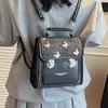 Trend backpack women's 2025 summer new color matching butterfly premium sense niche simple commuter handbag