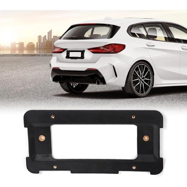 Rear License Plate Bracket Frame Holder with Screws & Wrench Compatible with BMW 1/2/3/4/5 Series X5 X6 328i 330i 535i 51187160607 51188238061