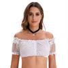 L Plus Size Oktoberfest Costumes Sexy Lace Summer Short-Sleeved Tops Halloween Carnival Women Party Prom Performance Costumes