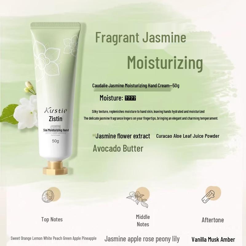Kustie Jasmine Fragrance Moisturizing Hand Cream