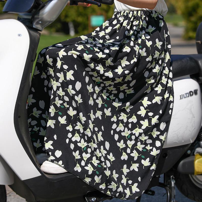 Gonna parasole per auto e moto elettriche: Coprigambe Estivo, Grembiule da Equitazione Anti-UV