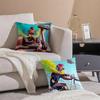 Cool Game RRiders RepublicS Cushion Cover Pillowcase Short Plush Invisible zipper Room Sofa Cushion Cover