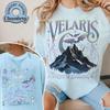 Velaris City of Starlight Two Sided Sweatshirt The Night Court Book Lover Sweater Long Sleeve Fleece Sweatshirt Y2K Streetwear