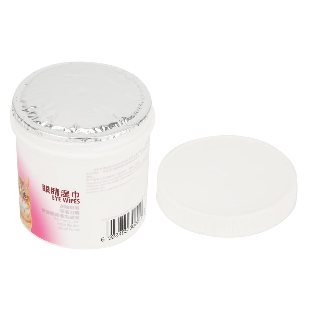 Pet Ear Wipes Dog Cat Earwax Clean Ears Odor Remover Cleaning Wet Wipe Pet Eye Wet Wipes