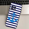 Stripes Anchor Boat Ship Wheel Case For OnePlus Nord CE 5 3 4 Lite N20 N30 OnePlus 15 R 13T 10T 9 10 Pro 11 12 13 13R Cover