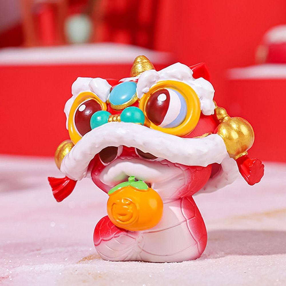 Zodiac Snake Mini Fortune Snake Figurine Lucky Small Snake Ornament  New Year Decoration Gifts