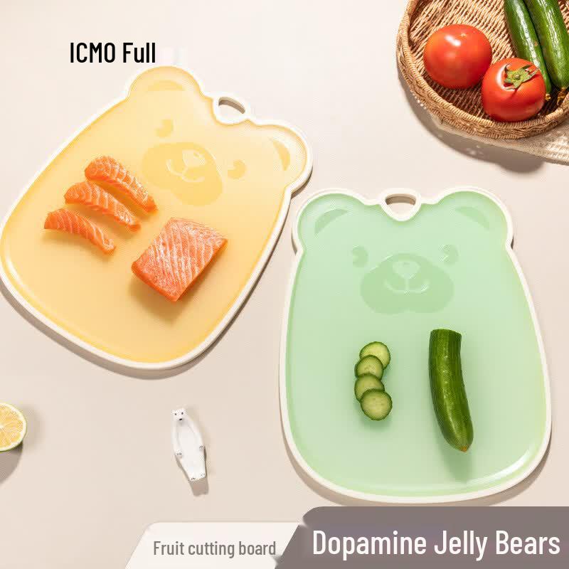 Kemando Bear Design Plastic Chopping Board 320x255x6mm