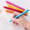 10/20Pcs Retractable Gel Pen Quick Drying 0.5MM Press Action Gel Inks Pens for Writing Journaling Office School Supplies
