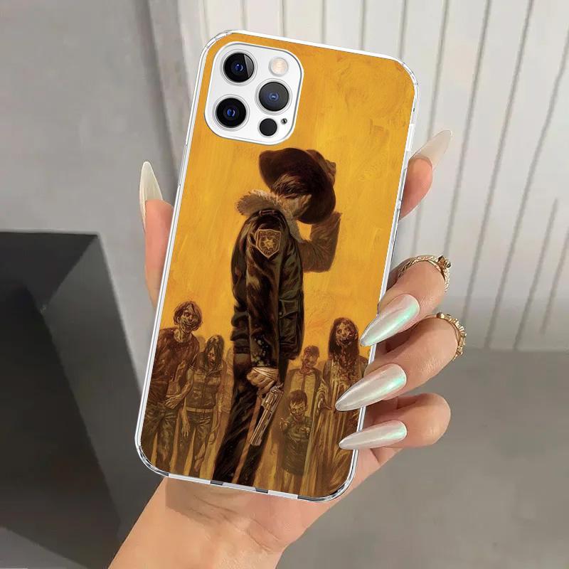The Walking Deads TV Phone Case for Iphone 16 15 14 13 12 Mini 11 Pro Max 16E X XS XR 7 Plus 8 SE 2020 Soft Funda Print Shell