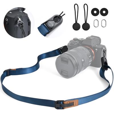 Camera Strap Neck Anchor Links Design Camera Strap Stylish Camera Shoulder Neck Detachable Adjustable Length Binocular Strap for Small Mirrorless