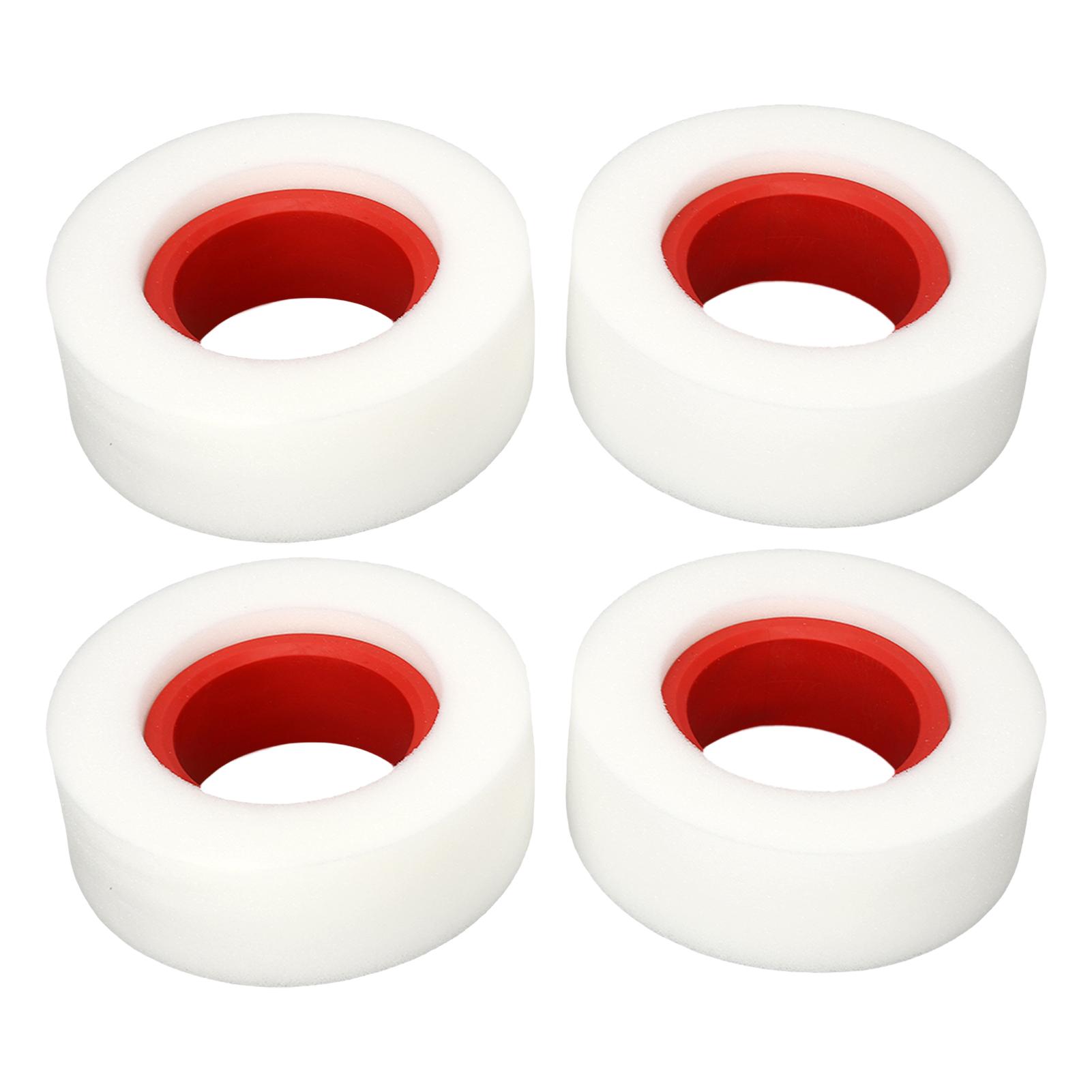 

4PCS RC Tire Foam 2.2 Inch Dual Stage Soft Sponge RC Car Crawler Tire Foam for 110 18 RC Crawler червоний