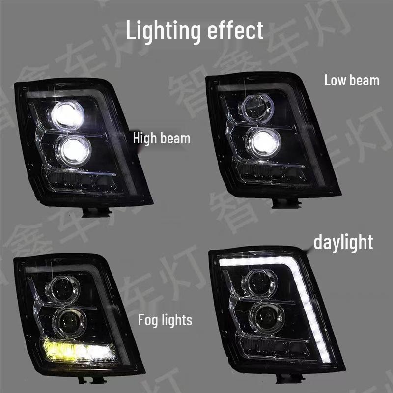 Shaanxi Delong X3000 Ultra-Bright Laser LED Bi-Beam Projector Headlight Assembly