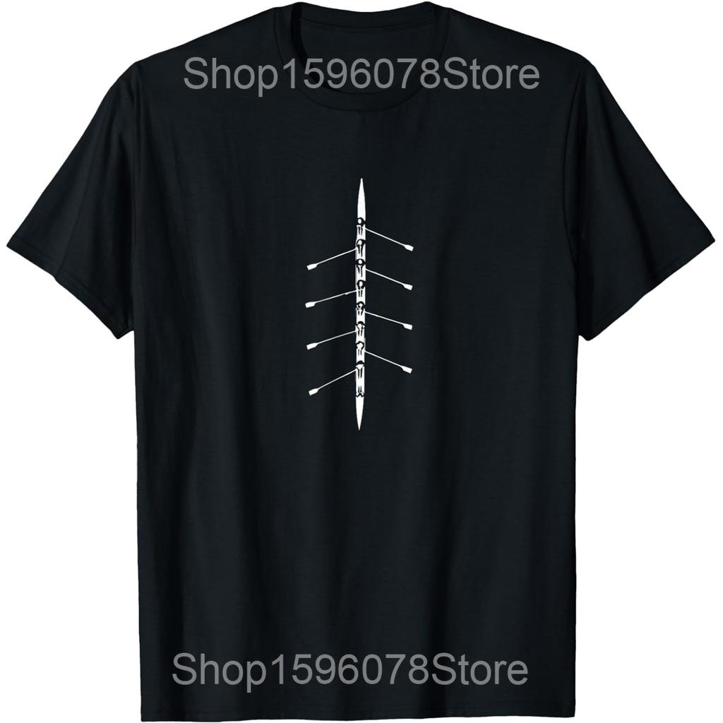The Real Parts of The Boat Funny Rowing T Shirts Men Pure Cotton Humor Streetwear Tee Shirt Short Sleeve Unisex Loose Clothing