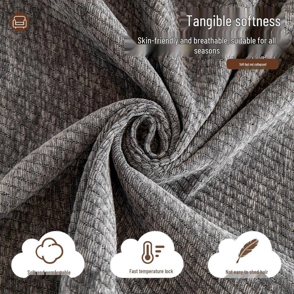 Cross-Border All-Season Chenille Sofa Cover Towel - Universal Fit Cushion Full Cover