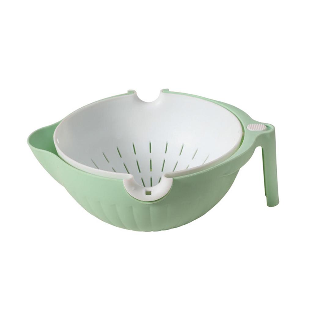 Layer Kitchen Colander Bowl for Efficient Food Straining and Cleaning