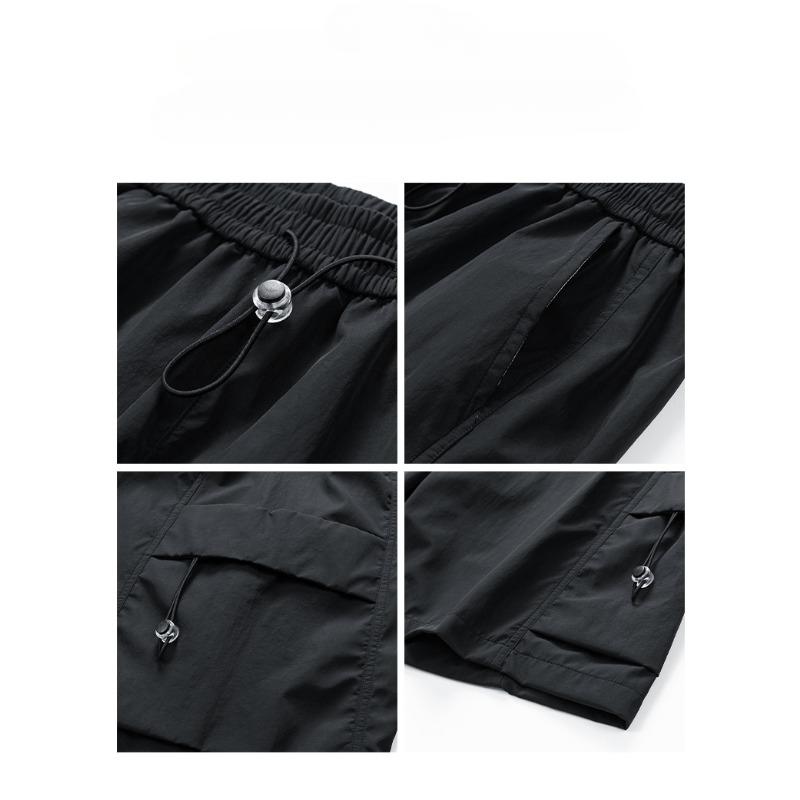 Outdoor Casual Workwear Shorts with Five Quarter Length Pants and Multiple Pockets Men's Shorts