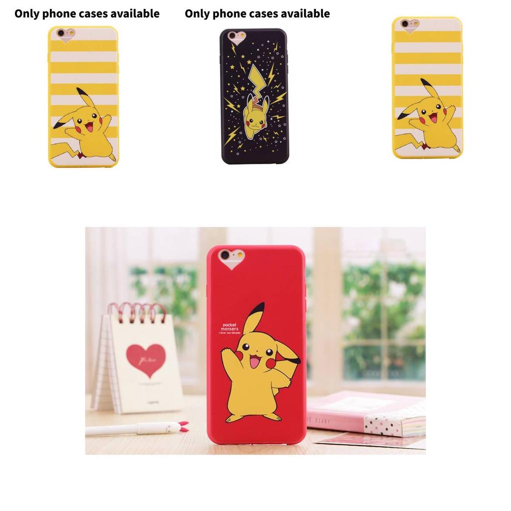 Pokmon Pikachu Silicone Phone Case For Iphone With Full Coverage And Soft Matte Finish For Kids