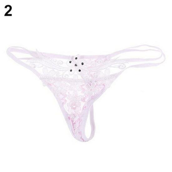 Women Sexy Lace Hollow Thongs G-string Briefs Panties Knicker Lingerie Underwear