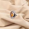 Citrine Gemstone Jewelry 925 Sterling Silver Ring, Handmade Designer Jewelry Ring, Gift For Mom