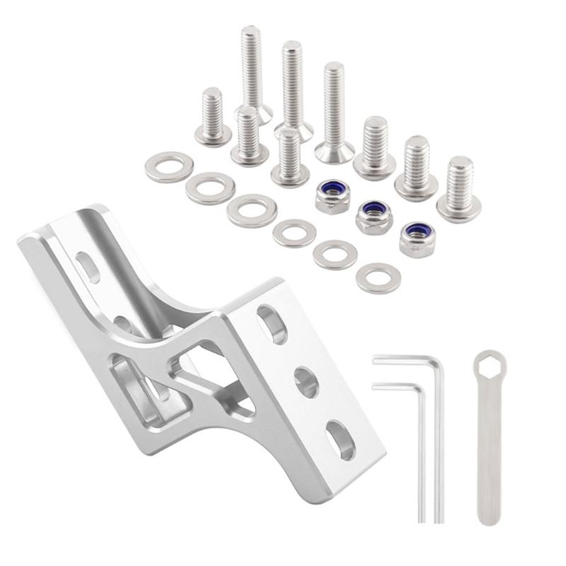 Folding Bike Bag Brackets Light Conversions Seats Nose Light Converter Raised Mount Bike Bag Holder Adapter Enduring