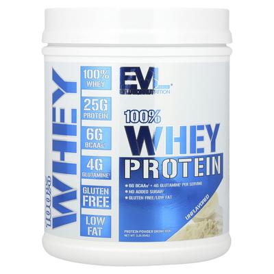 100% Syrovátkový protein, Bez příchuti, 1 lb (454 g)