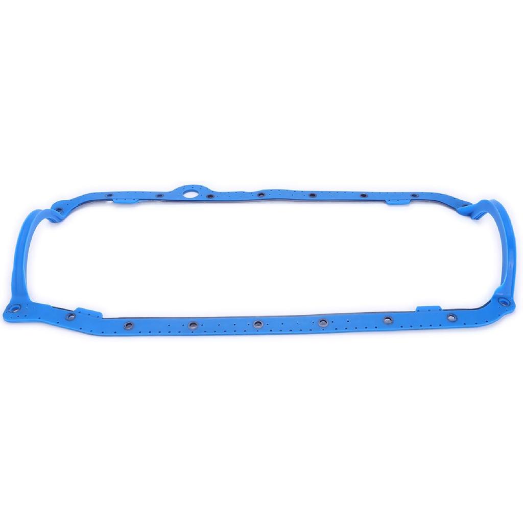 Engine Oil Pan Gasket for 1957-1979 Chevy V8 Small Block 265 283 327 350 383 400 Oil Pan Gasket Thick front seal OS34509T XCHJ652-SB