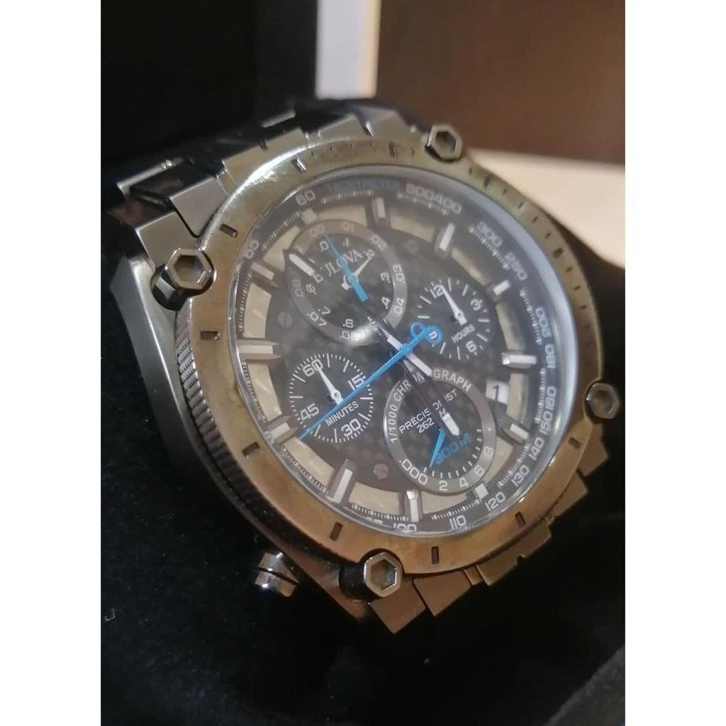 Used Bulova Precisionist Chronograph Battery Replaced 260315