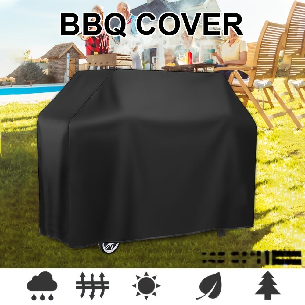

Multi-size Outdoor Garden Grill Hood, Durable and Easy To Clean BBQ Hood, Suitable for Outdoor Use Protective Grill Machine Hood 71X56cm чорний