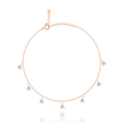 MILTON STELLE Silver Bracelet MSJ-SB180209RGWQ
