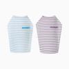 MIMINKO Striped Sleeveless T-Shirt [DW3MT1270]