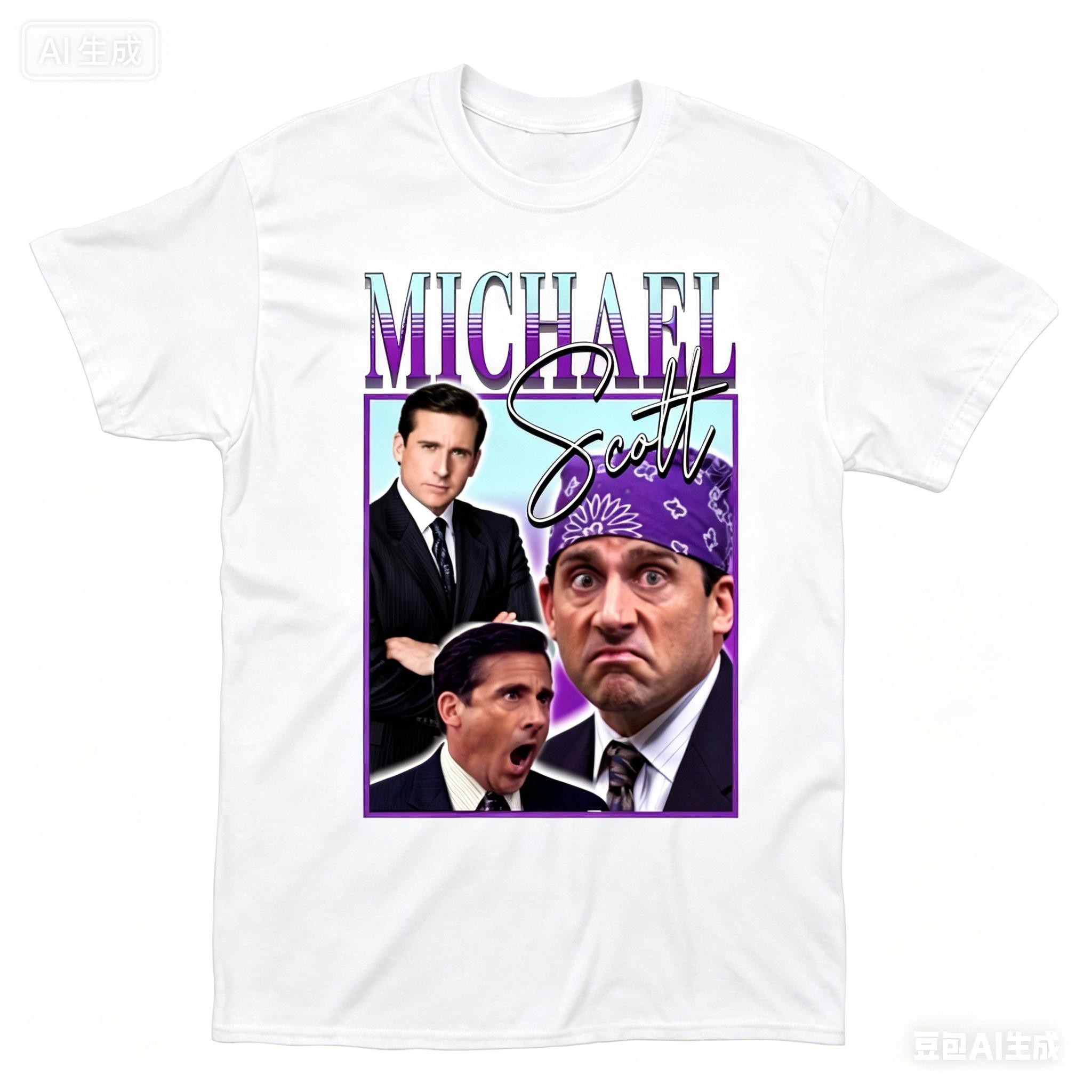Michael Scott Homage 2026 new Office Unisex Tshirts Tv Series Dwight SchruteJim Halpert Its Britney Graphic Tshirt Streetwear L