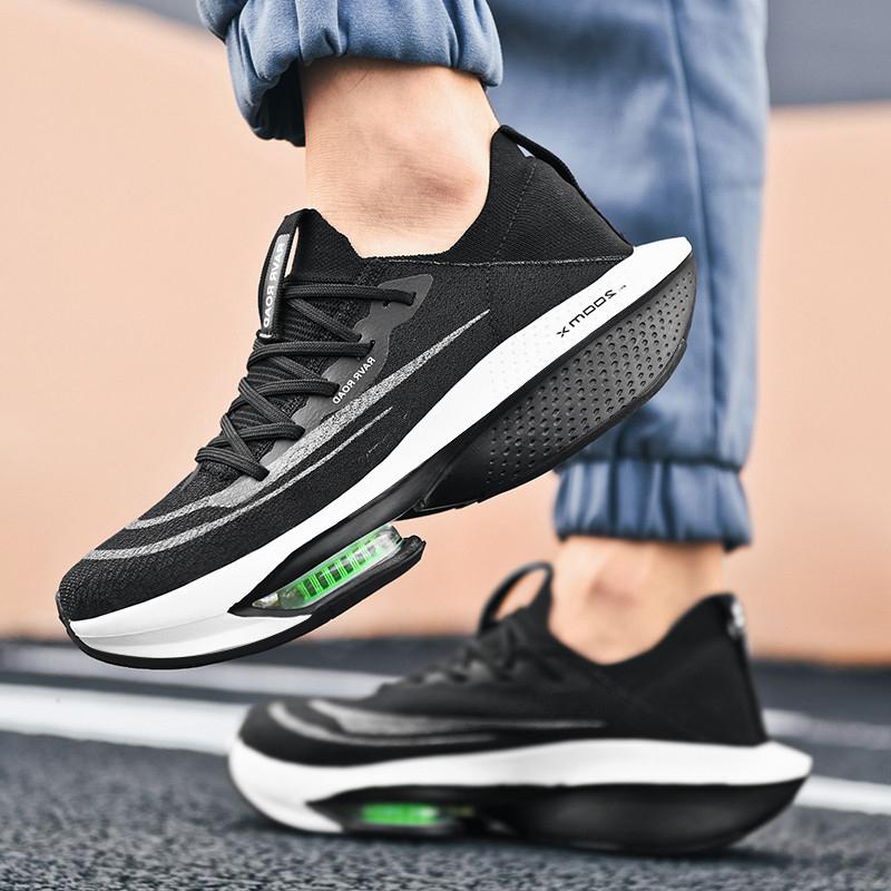 Marathon AirCushion Men Sports Running Shoes Breathable Lightweight Womens Comfortable Athletic Training Nonskid Sneakers Tennis
