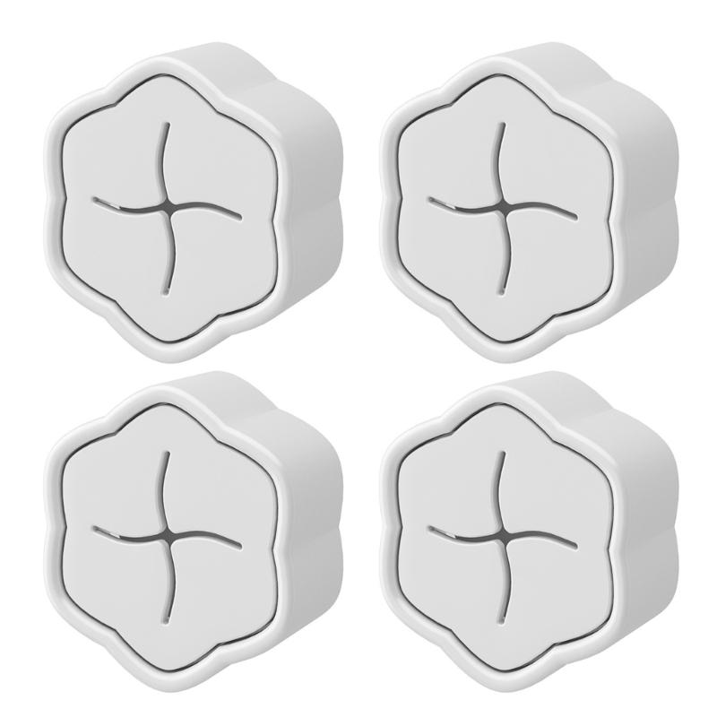 

4Pcs Round Self Adhesive Towel Hooks No Drilling Wall Mount Dish Towel Hook Hangers Bathroom Organizers Towel Hooks 1