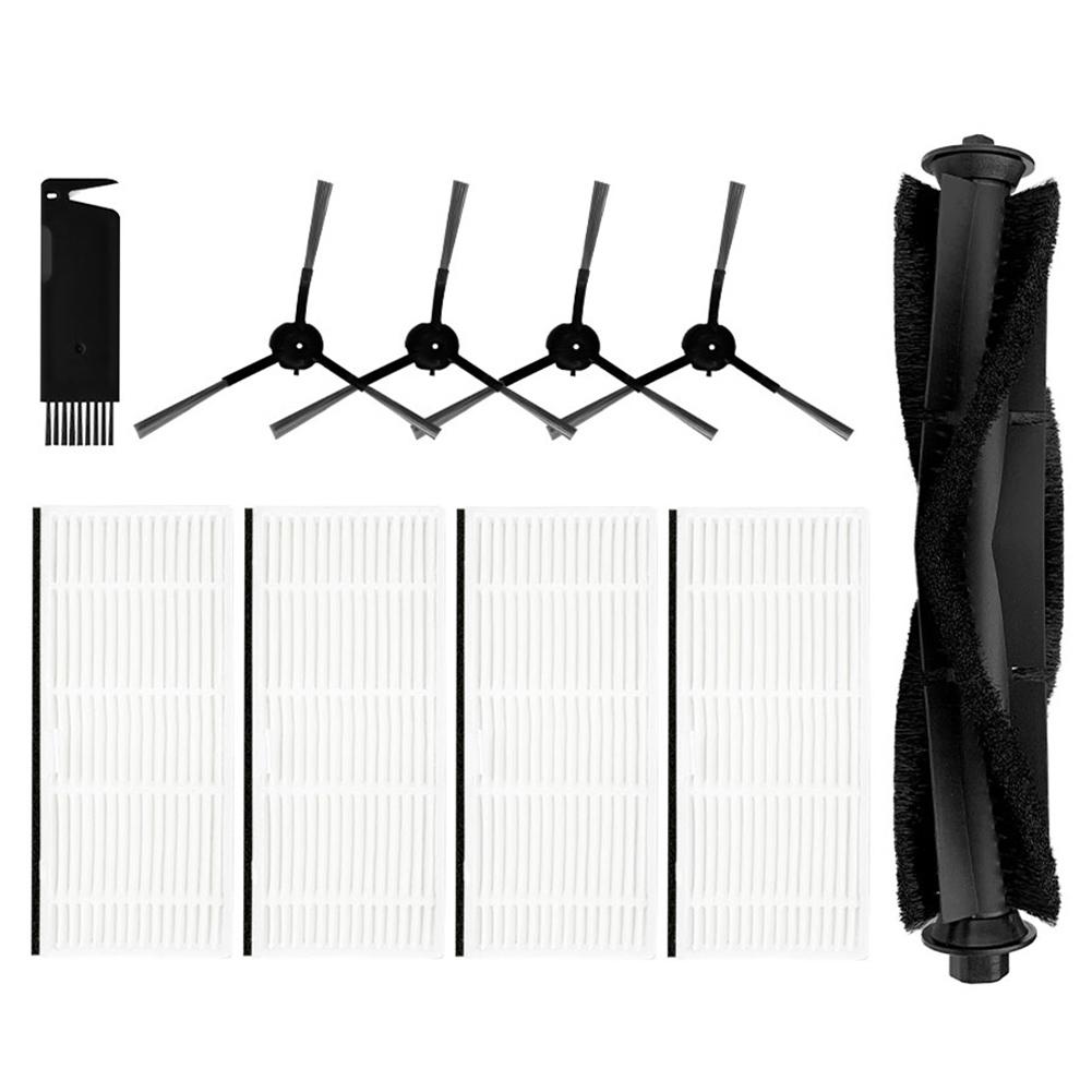 1 Cleaning Brush Side Roller Brush 1 Roller Brush 4 Side Brush For Ultenic D6s